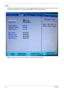 Page 5050Chapter 2
Main
The Main screen displays a summary of your computer hardware information, and also includes basic setup 
parameters. It allows the user to specify standard IBM PC AT system parameters.
NOTE: The screen above is for your reference only. Actual values may differ. 