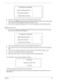 Page 55Chapter 255
2.Type the current password in the Enter Current Password field and press Enter.
3.Press Enter twice without typing anything in the Enter New Password and Confirm New Password fields. 
The computer then sets the Supervisor Password parameter to “Clear”.
4.When you have changed the settings, press F10 to save the changes and exit the BIOS Setup Utility.
Changing a Password
1.Use the cursor up/down key to highlight to highlight the Set Supervisor Password parameter and press 
the Enter key. The...