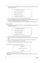 Page 4236Chapter 2
1.Use the w and y keys to highlight the Set Supervisor Password parameter and press the e key. The 
Set Password box appears:
2.Type the current password in the Enter Current Password field and press e.
3.Press e twice without typing anything in the Enter New Password and Confirm New Password fields. 
The computer then sets the Supervisor Password parameter to “Clear”.
4.When you have changed the settings, press u to save the changes and exit the BIOS Setup Utility.
Changing a Password
1.Use...