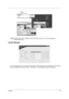 Page 43Chapter 135
NOTE: Please ensure that the resolution setting of the second monitor is set to the manufacturers 
recommended value.
Launch Manager
Launch Manager allows you to set the four easy-launch buttons located above the keyboard. You can access 
the Launch Manager by clicking on Start > All Programs > Launch Manager to start the application.
Note:
Easy-launch buttons on page 24
Start All Programs
Launch ManagerNote:
Easy-launch buttons on page 24
Start All Programs
Launch Manager 