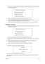 Page 63Chapter 255
1.Use the w and y keys to highlight the Set Supervisor Password parameter and press the e key. The 
Set Password box appears:
2.Type the current password in the Enter Current Password field and press e.
3.Press e twice without typing anything in the Enter New Password and Confirm New Password fields. 
The computer then sets the Supervisor Password parameter to “Clear”.
4.When you have changed the settings, press u to save the changes and exit the BIOS Setup Utility.
Changing a Password
1.Use...