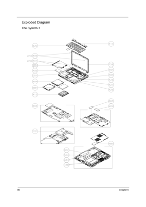 Page 9486Chapter 6
Exploded Diagram
The System-1 