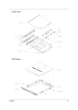 Page 99Chapter 691
Combo Drive
FDD Module 