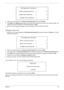 Page 65Chapter 255
2. Type the current password in the Enter Current Password field and press Enter.
3. Press Enter twice without typing anything in the Enter New Password and Confirm New Password fields. The 
computer then sets the Supervisor Password parameter to Clear.
4. When you have changed the settings, save the changes and exit the BIOS Setup Utility.
Changing a Password
1. Use the µ and ¶ keys to highlight the Set Supervisor Password parameter and press the Enter key. The Set 
Password box appears:
2....