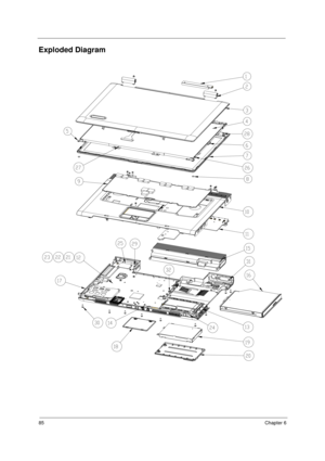 Page 9285Chapter 6
Exploded Diagram 