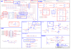 Page 1411
22
33
44
55
66
77
88
A
A
B
B
C
C
D
D
CRT
25 MIL
LVDSS-VIDEO
LCD EDID SMBus PU
DPST
MXM mode
2. L8,L9,L10 use CX8LL121002 1. C22,C24,C25,C27,C31,C32
use 6pF CH00606TB04UMA mode
2. L8,L9,L10 use CV+4701JN00 1. C22,C24,C25,C27,C31,C32
use 47pF CH04706JB01
Backlight Control LCD_ON
65mil 65mil
65mil
20mil
Camera
65mil
REV:C MODIFY REV:B MODIFY
REV:B MODIFY
CM2009-02 have internal 15 ohm
UMA mode1. C8,9,11,12,15,17
use 4.7pF CH-4716TB06
2. L2,L4,L5 use CX8BA4700031. C8,9,11,12,15,17
use 10pF CH01006JB08
MXM...