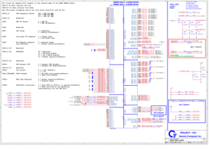 Page 755
44
33
22
11
D
D
C
C
B
B
A
A

If no use DREFCLK PD and DREFCLK# PU

R Value select
For Calero : 80.6ohm
For Cresstline:20ohm
But check list use 80.6ohm
Any CFG signal strapping option not list below should be left NC Pin CFG[17:3] Have internal Pull-up All strap are sampled with respect to the leading edge of the GMCH PWROK Signal
CFG[2:0]
010 = FSB 800 MHz
011 = FSB 667 MHz FSB Frequency Select CFG[18:19] Have internal Pull-down
CFG[13:12] CFG[11:10] CFG9
CFG8
0 = Only SDVO or PCIE x1 is...