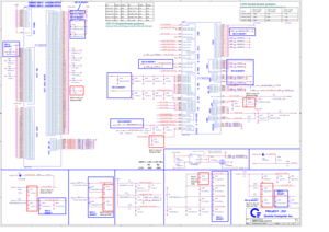 Page 955
44
33
22
11
D
D
C
C
B
B
A
A
Stuff 0 ohm for
External VGA
Stuff 0 ohm for
External VGA Stuff 0 ohm for
External VGA
EXTERNAL INTERNALIf SDVO enable
LVDS enable
GND GND
GND
LVDS Disable/Enable guidelineVCCTX_LVDSIf SDVO enable
LVDS Disable
1.8V GND 1.8V Signal
1.8V 1.8V If SDVO Disable
LVDS Disable
VCCD_LVDSExternal VGA with EV@part,Internal VGA with IV@ partVCCA_LVDSGND
External VGA with EV@part, Internal VGA with IV@ partCRT/TV Disable/Enable guideline
GND Ball
VCCA_A_TVOGND VCCABG_DAC
GND GND 3.3V...