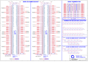 Page 1011
22
33
44
55
66
77
88
A
A
B
B
C
C
D
D
CLOCK 3,4,5
SMbus address A1
CKE 3,4
CLOCK 0,1,2CKE 0,1
SMbus address A0
DDR2 SO-DIMM SOCKET DDR2 TERMINATOR
TERMINATOR DECOUPLING CAPACITOR
CLOSE SO-DIMM SOCKET CAPACITORS CLOSE SO-DIMM SOCKET CAPACITORS
REV:B MODIFYDDR SO-DIMM(200P)
2A  
 
  
  
  
10 26 Thursday, May 17, 2007 Size Document Number Rev
Date: Sheet
of SMB_MA11
SMB_MA2
SMB_MA0 SMB_MA4
SMB_DQS5 SMB_MA3
SMB_MA13 SMB_MA1 SMB_MA5SMB_DQS3#
SMB_MA10SMB_DQS3
SMB_MD41 SMB_BA0
SMB_WE#SMB_DM1
SM_CS3#SMB_DM0...