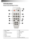 Page 10Downloaded from www.Manualslib.com manuals search engine Downloaded From projector-manual.com Acer Manuals10
English
Introduction
Remote Control with Mouse Function
1. Power / Standby 7.    LED
2. Page Up 8.    Optimum Setting
3. Four Directional Selector 9.    Page Down
4. Source 10.  Menu
5. Re-sync 11.   Freeze
6. Keystone Correction 12.  Hide
13.  Zoom In / Zoom Out
8
9
10
11
12
136
5
4
3
2
1
7        