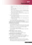 Page 29 ... English
29
4. Follow the above steps 1-2. Click on the “Advanced Properties”
button.
5. Select the “Change” button under the “Monitor” tab . than or
equal to 800 x 600.
6. Click on “Show all devices”. Then select “Standard monitor
types” under the “Manufacturers” box ; choose the resolution
mode you need under the “Models” box.
7. Verify that the resolution setting of the monitor display is less
than or equal to 800 x 600.
If you are using a Notebook PC:
1. You are required to implement the above...