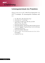 Page 4
Deutsch...4
Einführung
Leistungsmerkmale des Projektors
Dieses Gerät ist ein 0,55” 480p-Einzelchipprojektor mit
DLP
TM-Technologie. Die herausragenden Funktionen sind
u.a.:
True 480p, 854 x 480 adressierbare Pixel
Einzelchip-DLPTM-Technologie
Kompatibel mit NTSC/PAL/SECAM und HDTV
(480i/p, 576i/p, 720p, 1080i)
Mehrfunktionsfernbedienung
Benutzerfreundliches, mehrsprachiges Benutzerführungsmenü
Erweiterte  digitale Trapezkorrektur und hochwertige
Vollbild-Neuskalierung
Benutzerfreundliches Bedienfeld...