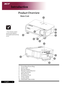 Page 8
English ...

Introduction

Main Unit
Product Overview
1.	 Focus	Ring/Zoom	Ring
2.	 Zoom	Lens
3.	 Elevator	Button
4.	 Remote	Control	Receiver
5.	 Lens	Cap	Switch	
6.	 Elevator	Foot	
7.	 Connection	Ports
8.	 Power		Socket
9.	 Control	Panel
10.	 Detachable	cable	holder
3
9
9
1
2
6
7
6
5
3
	8
Two	remote	control	
receiver	provided	at	
front	panel	and	front-top	
cover.
4
4
	10
Downloaded From projector-manual.com Acer Manuals 