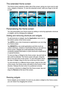 Page 1414
The extended Home screen
The Home screen extends to either side of the screen, giving you more room to add 
icons, widgets or features. To view the ext ended screen, slide your finger to the left 
or right.
Personalizing the Home screen
You may personalize your Home screen by  adding or removing application shortcuts 
or widgets, and by changing the wallpaper.
Adding and removing shortcuts and widgets
To add shortcuts or widgets, tap the  Application menu icon in 
the bottom-center of the Home...