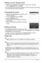 Page 3030
Setting up your Google email
1. Make sure your smartphone is connected to a data or Wi-Fi connection.
2. From the  Ap
 plication menu tap  Gmail.
If you did not enter your Gmai
 l account address and password when you first started 
your phone, follow the onscreen instructions.
Composing an email
1. Make sure your smartphone is connected to a data  or Wi-Fi connection.
2. From the  Ap
 plication menu tap  Gmail.
3. Tap the Compos
 e icon .
4. Enter the recipients email address, the subject  and...