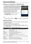 Page 3434
Putting your smartphone in Airplane mode
Advanced Settings
Putting your smartphone in Airplane mode
You can enter Airplane mode (a lso known as flight mode) 
to turn off telephone and Bluetooth functions and use your 
sma
 rtphone as a handheld device during a flight. Check 
with your airline to make sure this is permitted onboard.
Switch your smartphone off du ring
  takeoff and landing as 
it may interfere with aircraft electronic systems.
Turning Airplane mode on or off
1. Press and hold the power...