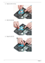 Page 148138Chapter 3
2.Replace the HDD in the bay.
3.Adhere the black tape.
4.Replace the HDD FPC. 