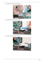 Page 119Chapter 3109
3.Connect the I/O card FCC to the I/O board.
4.Connect the I/O card FCC to the main board.
5.Lock the I/O Card FCC on the main board. 