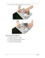 Page 8070Chapter 3
4.Disconnect the keyboard cable from the main board to remove the keyboard.   
Removing the LCD Module
1.See “Removing the Battery Pack” on page 56.
2.See “Removing the Lower Cover” on page 57.
3.See “Removing the WLAN Board Modules” on page 60.
4.See “Removing the Keyboard” on page 69.
5.See “Removing the LCD Module” on page 70. 