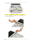 Page 83Chapter 373
11 .Remove the four screws (A) securing the left and right hinge caps. 
12.Remove the left and right hinge caps. 
StepSize (Quantity)ColorTo r q u e
1~4 M2 x L3 (4) Black 1.6 kgf-cm 