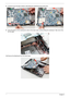 Page 9282Chapter 3
8.Continue to pry the base outward, while lifting the mainboard at the same time.
9.Once the bottom of the mainboard is clear of the lower case, continue lifting the mainboard. Take note of the 
DC-IN cable. 
10.Remove the Mainboard from the lower base. 