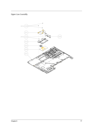 Page 83Chapter 677
Upper Case Assembly 