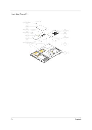 Page 8478Chapter 6
Lower Case Assembly 