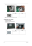 Page 6256Chapter 3
30.Remove three screws on USB board and remove it.
NOTE: Replace the USB Board need to flash new UUID
Disassembly LCM module
31.Remove four bezel mylar.
32.Release four LCM screw under the mylar.
33.Remove the bezel.
Ty p e N u m b e r
M2*4(4.5D*0.5T) 3
Ty p e N u m b e r
M2.5*4(4.5D*0.5T) 4 