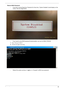 Page 55Chapter 245
Remove BIOS Password:
•If you key in wrong Supervisor Password for three time, “System Disabled” would display on the 
screen. See the image below.
•If you need to solve BIOS password locked problem, you can run BIOS_PW.EXE
1.
Key in “bios_pw 14452 0”
2.Choose one upper-case string
•Reboot the system and key in “qjjg9vy” or “07yqmjd” to BIOS user password. 