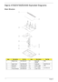 Page 166156Chapter 6
Aspire 4730Z/4730ZG/4330 Exploded Diagrams
Main Module
ItemDescriptionPart No.ItemDescriptionPart No.
1 Middle Cover 60.AT902.001 6 Bluetooth  ModuleTBD
2 Upper Cover 60.AT902.002 7 Keyboard KB.INT00.442
3 Mainboard MB.ATV02.001 8 Power Cable TBD
4 CPU Fan 23.AT902.001 9 RJ-11 Cable 60.AT902.003
5 Thermal Module 60.AT902.007 10 Lower Cover 