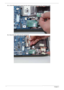 Page 112102Chapter 3
13.Lift the Bluetooth board away from the main board and disconnect the mainboard cable.
14.Disconnect the cable from the mainboard. 