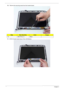 Page 132122Chapter 3
10. Remove the securing screw from the Inverter board.
11 .Lift the Inverter board clear of the LCM Module.
StepSize (Quantity)ColorTo r q u e
10 M2.5*5 NL (1) Black 