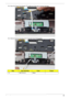 Page 99Chapter 389
13.Move the Finger Print Reader FFC cable out of the way to prevent damage. 
14.Remove the two securing screws from the Touch Pad bracket.
StepSize (Quantity)ColorTo r q u e
14 M2*3 NL (2) Black 