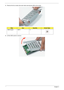 Page 7262Chapter 3
4.Remove the four screws (two each side) securing the HDD to the carrier.
5.Lift the HDD carrier to remove.
StepSizeQuantityScrew Type
HDD Carrier M3*3 4 