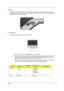 Page 21
Chapter 113
To u c h p a d
The built-in touchpad is a pointing device that senses movement on its surface. This means the cursor 
responds as you move your finger across the surface  of the touchpad. The central location on the palmrest 
provides optimum comfort and support.
To u c h p a d  B a s i c s
The following teaches you how to use the touchpad:
TMove your finger across the touchpad (2) to move the cursor. 
TPress the left (1) and right (4) buttons locat ed beneath the touchpad to perform...