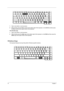 Page 2014Chapter 1
1.Open a text editor or word processor.
2.Either directly press the Euro symbol at the bottom-right of the keyboard, or hold Alt Gr and then press 
the Euro symbol at the upper-center of the keyboard.
The US dollar sign
1.Open a text editor or word processor.
2.Either directly press the dollar sign at the bottom-right of the keyboard, or hold Shift and then press the 
dollar sign at the upper-center of the keyboard.
Windows Keys
The keyboard features two keys that perform Windows-specific...