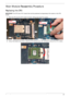 Page 107Chapter 397
Main Module Reassembly Procedure
Replacing the CPU
IMPORTANT: The CPU has a Pin1 locator that must be positioned corresponding to the marker on the CPU 
socket.
1.Place the CPU into the CPU socket as shown, taking note of the Pin1 locator.
2.Using a flat-bladed screw driver, rotate the CPU locking screw 180° clockwise to secure the CPU in place.
Socket
Pin1 LocatorCPU
Pin1 Locator 