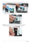 Page 7767Chapter 3
4.Lift the securing latch and disconnect the single FFC connecting the Button Board to the Touchpad.
5.Peel back the two FFCs to release the adhesive.
IMPORTANT: Ensure that the FFCs are disconnected before attempting to remove the Button Board.
6.Slide the Button Board out from under the securing tab in the Upper Cover as shown. 