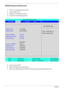 Page 61
55Chapter 2
BIOS Password Removal
1.Press  to enter Setup during POST
2. Go to the “Main” menu
3. Enable the “F12 Boot Menu” function.
4. Press F10 to save the setting and exit.
5. Press F12 during POST
6. Select “USB Floppy” from the Boot Menu 
7. Please use a USB disk that can boot from  DOS mode and execute the BIOS_PW.exe file.
PhoenixBIOS Setup Utility
Information
MainSecurity Boot Exit
Item Specific Help
System Time:
[11:59:38]
System Date:[03/14/2006]
System Memory: 640 KB
Extended Memory: 502...