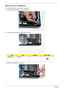 Page 8474Chapter 3
Removing the USB Board
1.See “Removing the Upper Cover” on page 66.
2.Disconnect the USB cable from the USB Board.
3.Remove the single securing screw from the board.
4.Remove the board from the chassis.
StepSizeQuantityScrew Type
USB Board M2.5*6 1 