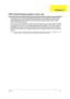 Page 129Chapter 6121
This chapter gives you the FRU (Field Replaceable Unit) listing in global configurations of Aspire 5738DG/
5738DZG Series, Aspire 5738G/5738ZG/5738Z/5738/5338 Series, Aspire 5542G/5542/5242 Series and 
Aspire 5536/5536G/5236 Series. Refer to this chapter whenever ordering for parts to repair or for RMA 
(Return Merchandise Authorization).
Please note that WHEN ORDERING FRU PARTS, you should check the most up-to-date information available 
on your regional web or channel. For whatever reasons...