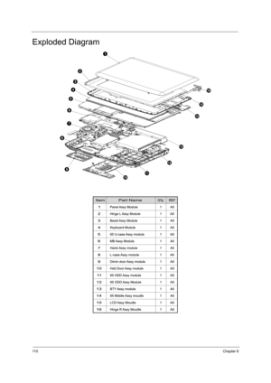 Page 11811 0Chapter 6
Exploded Diagram 