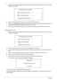 Page 5656Chapter 2
1.Use the w and y keys to highlight the Set Supervisor Password parameter and press the e key. The Set 
Password box appears:
2.Type the current password in the Enter Current Password field and press e.
3.Press e twice without typing anything in the Enter New Password and Confirm New Password fields. The 
computer then sets the Supervisor Password parameter to “Clear”.
4.When you have changed the settings, press u to save the changes and exit the BIOS Setup Utility.
Changing a Password
1.Use...