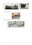 Page 77Chapter 375
8.Remove the Inverter board.
9.Loose four LCD hinge screws, then remove two hinges from LCD panel. 