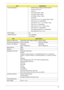 Page 33Chapter 123
Formats Supported•KODAK Photo CD Single and Multi-session
•CD Extra (CD PLUS)
•Video CD
•CD text data (Read / Write)
•CD-R discs (Read / Write)
•CD-RW discs (Read / Write)
•DVD-ROM
•DVD-R Ver.2.0 & 2.1 for General (Read / Write)
•DVD-R DL Ver.3.0 (Read/Write)
•DVD-RW Ver.1.0 & 1.1 & 1.2 (Read / Write)
•DVD+R Ver.1.3 (Read/Write)
•DVD+R DL Ver1.0 & 1.1 (Read / Write)
•DVD+RW Ver.1.3 (Read/Write)
•DVD+RW high speed Ver.1.0 (Read/Write)
•DVD-RAM Ver.2.0 & 2.1 & 2.2
Power Supply 5V 
Voltage...