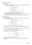 Page 5246Chapter 2
Removing a Password
Follow these steps:
1.Use the w and y keys to highlight the Set Supervisor Password parameter and press the e key. The 
Set Supervisor Password box appears:
2.Type the current password in the Enter Current Password field and press e.
3.Press e twice without typing anything in the Enter New Password and Confirm New Password fields. 
The computer then sets the Supervisor Password parameter to “Clear”.
4.When you have changed the settings, press u to save the changes and exit...