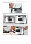 Page 99Chapter 389
5.Lift the left Antenna clear of the cover.
6.Remove the adhesive strips holding the right antenna cable in place. Ensure the cable is free from 
obstructions.
7.Remove the cable from the cable channel. Ensure that the cable is free from all cable clips and adhesive strips. 