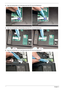 Page 9282Chapter 3
4.Open the locking latch on A and disconnect the FFC from the Mainboard.
5.Open the locking latch on B and disconnect the FFC from the Mainboard.
6.Open the locking latch on C and disconnect the FFC from the Mainboard. 