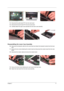 Page 77Chapter 371
13.Disconnect the audio board FFC from the main board.
14.Disconnect the launch board FFC from the main board.
15.Carefully detach the upper case assembly from the lower case assembly.
Disassembling the Lower Case Assembly
16.Disconnect the bluetooth cable from the main board and detach the bluetooth module fromt the lower 
case.
17.Remove the two screws fastening the modem board and disconnect the modem board from the main 
board.
18.Disconnect the modem cable and remove the modem board....