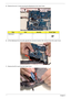 Page 7666Chapter 3
5.Remove the one (1) screw securing the Mainboard to the Lower Cover.
6.Lift the Mainboard from the side opposite the connector bracket, then remove it from the Lower Cover.
7.Remove the DC-in port from the Lower Cover.
StepSizeQuantityScrew Type
Mainboard M2*4 1 